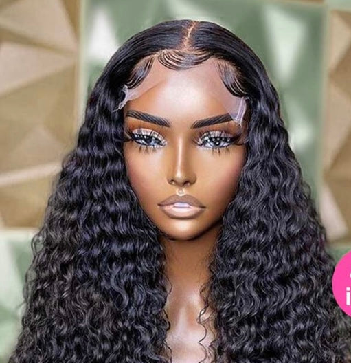 Zewditu Cambodian Curly HD Lace Frontal Wig