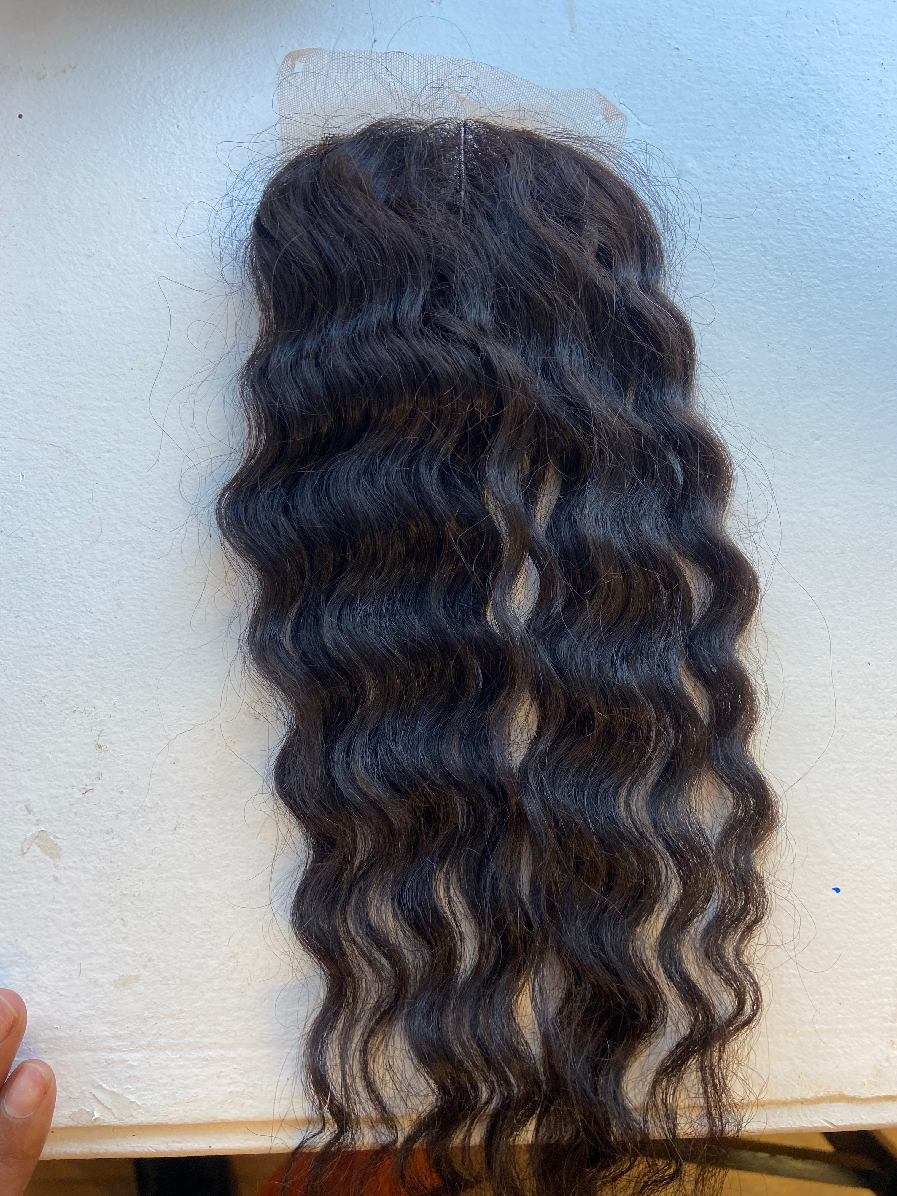 Raw Cambodian 4x4 Curly Closure