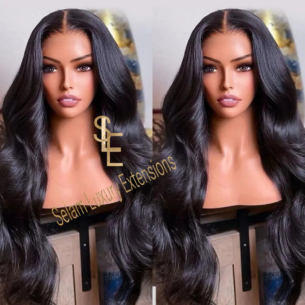 Menen Wavy 4x4 HD Lace Closure Wig