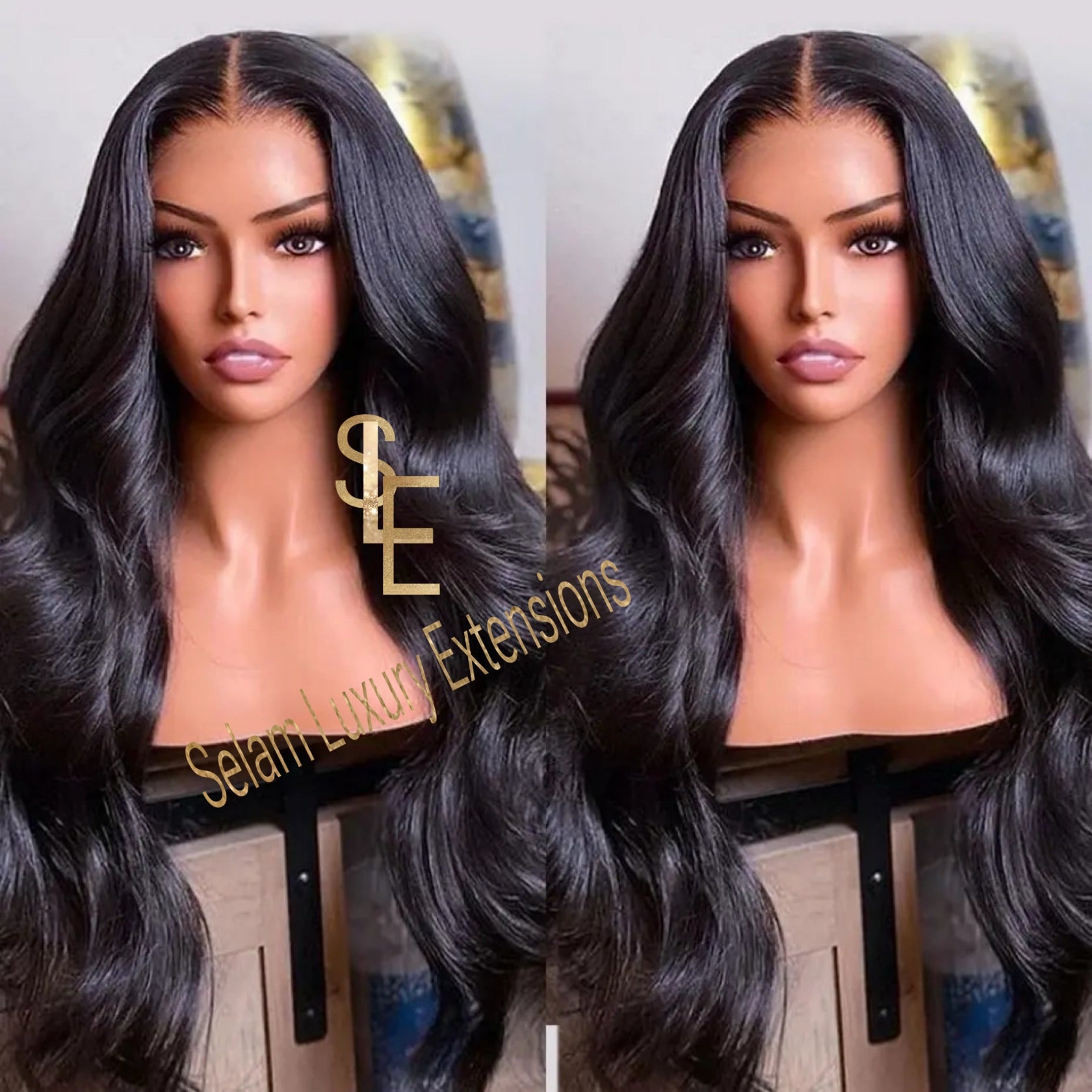 Menen Wavy 4x4 HD Lace Closure Wig